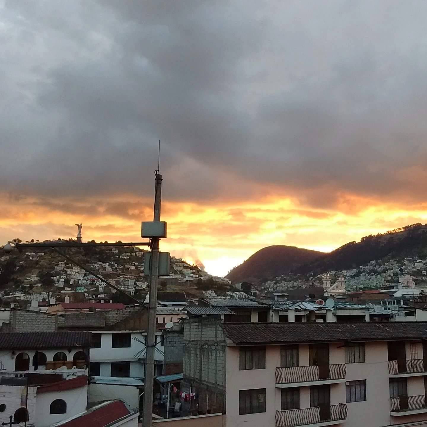 Quito with the Panecillo.